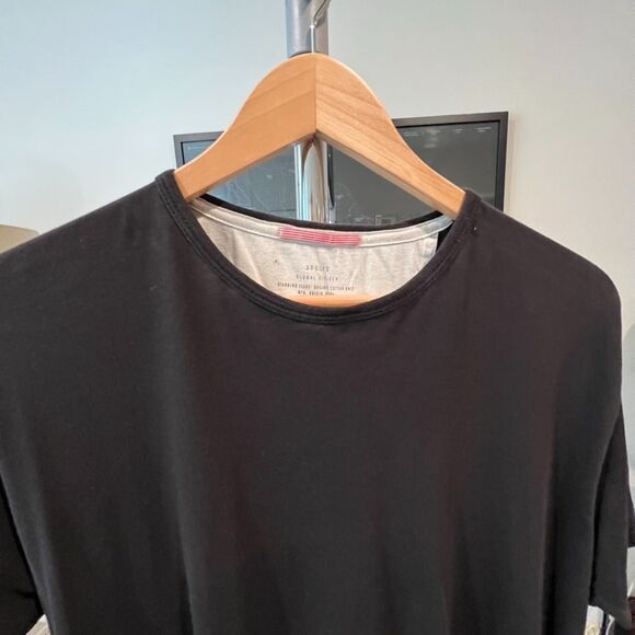 Apolis Global - Standard Issue SS Organic Cotton T-Shirt - Black - Picture 4 of 6